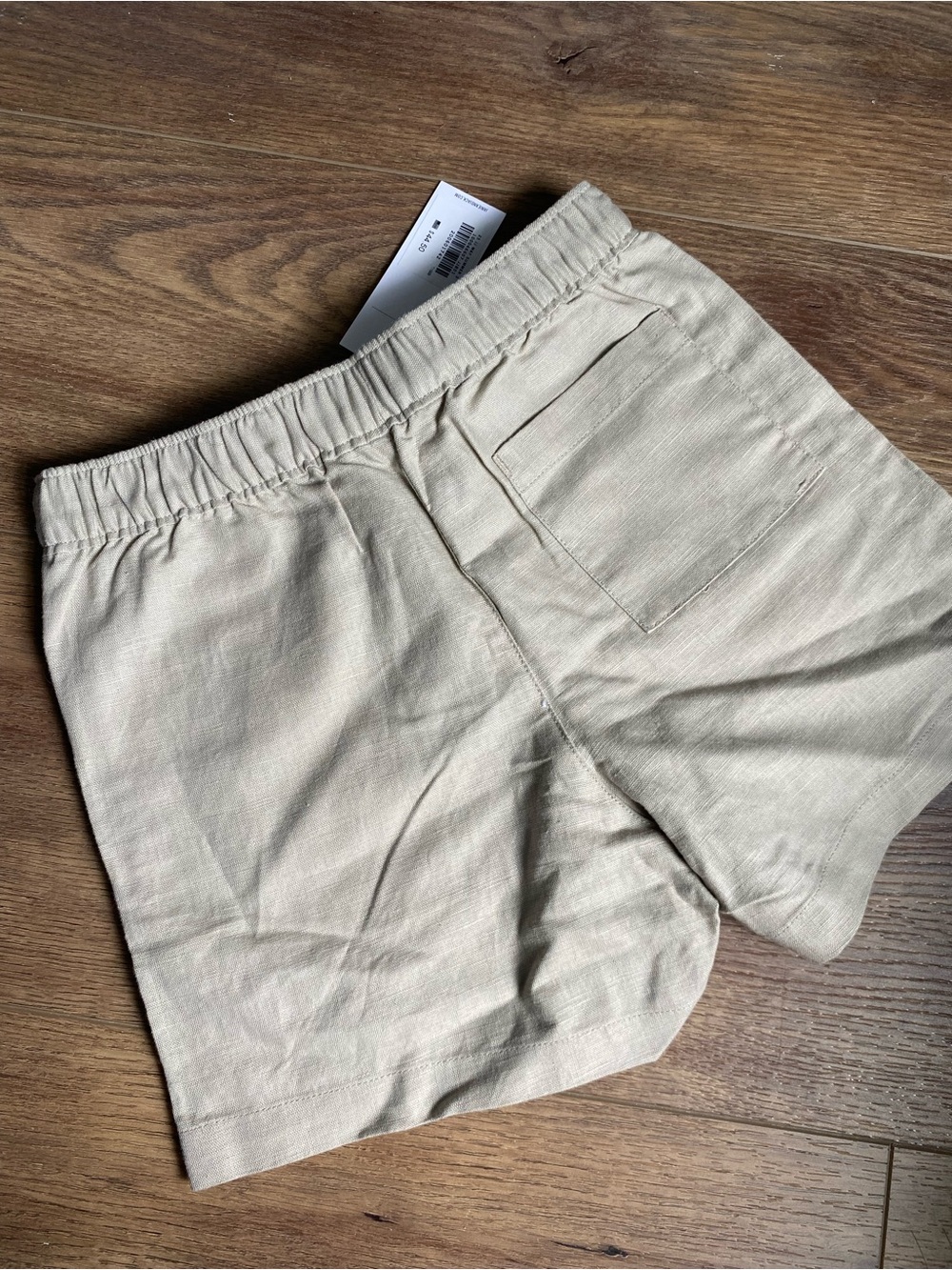 Janie and Jack boys linen khaki shorts size 6